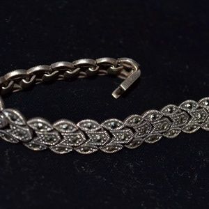 *Sterling Silver* 23 gram Vintage Tennis Bracelet
